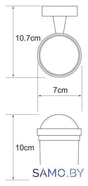 Держатель для стакана Wasserkraft Isen K-4028 - Изображение №3 — Интернет-магазин samo.by