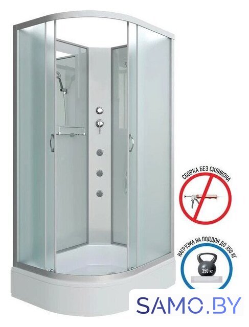 Душевая кабина Niagara NG-33194-14RBKG 110x90 - Изображение №1 — Интернет-магазин samo.by