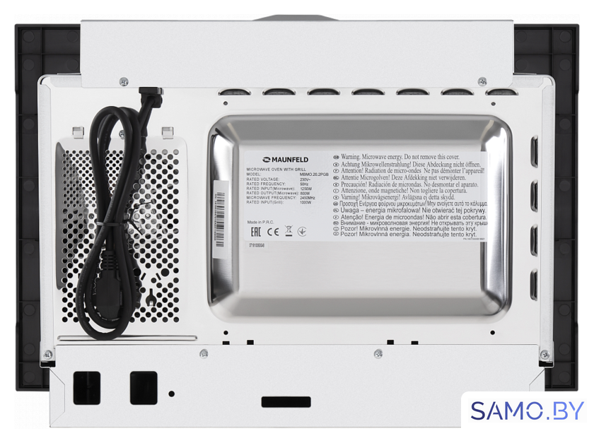 Микроволновая печь MAUNFELD MBMO.20.2PGB - Изображение №8 — Интернет-магазин samo.by