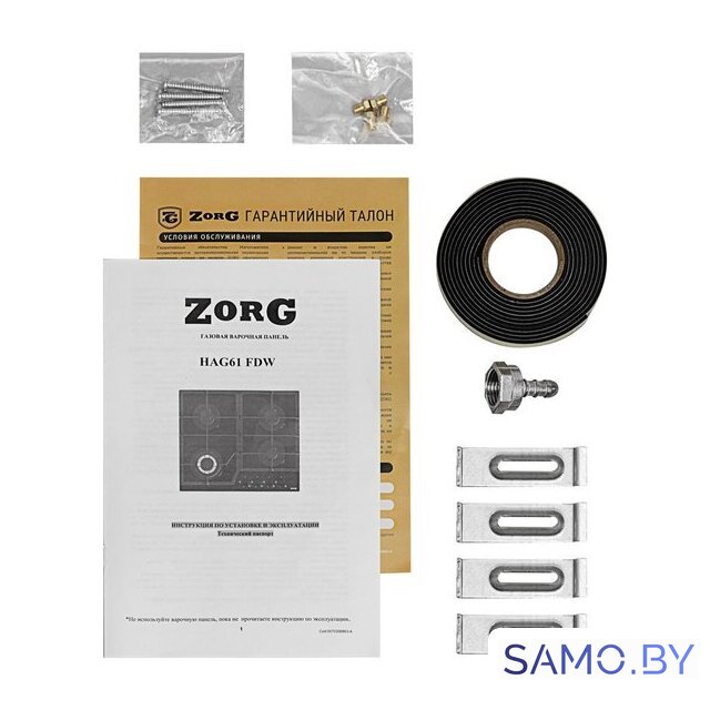 Варочная панель ZorG HAG61 FDW white - Изображение №8 — Интернет-магазин samo.by