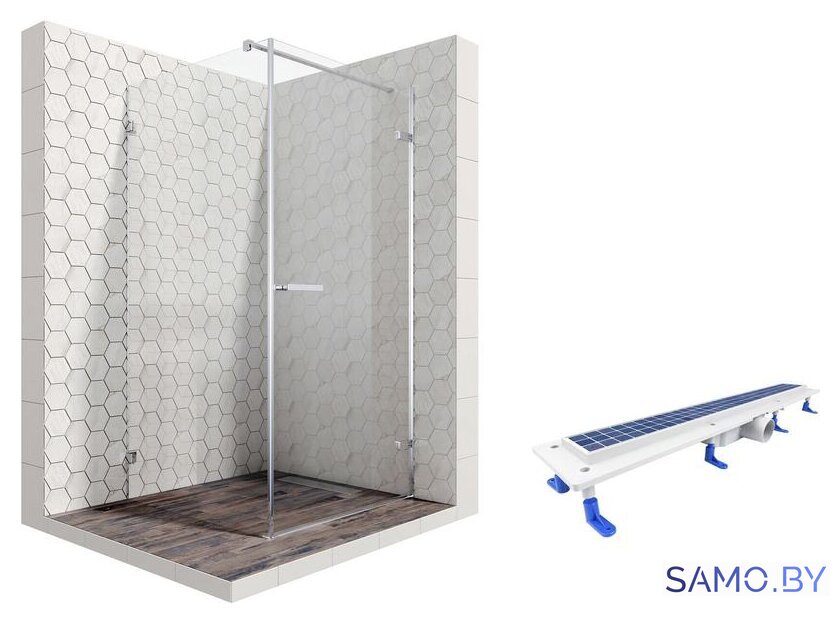 Душевой уголок Ambassador Set 10011102R-ST1 - Изображение №1 — Интернет-магазин samo.by