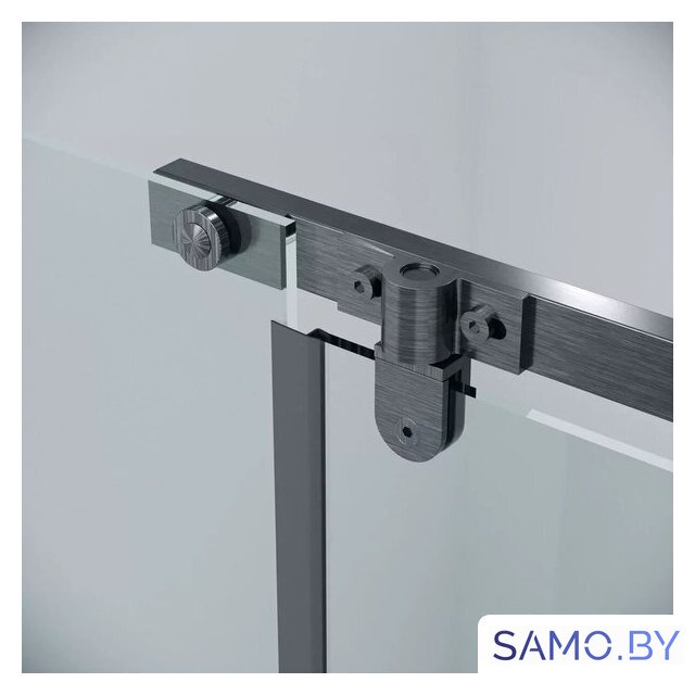 Душевой уголок Grossman Pragma 120x80x195 120.K33.03.1280.42.00 (графит сатин/прозрачное стекло) - Изображение №5 — Интернет-магазин samo.by