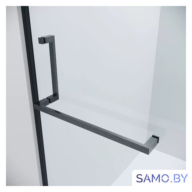 Душевой уголок Grossman Pragma 120x80x195 120.K33.03.1280.42.00 (графит сатин/прозрачное стекло) - Изображение №2 — Интернет-магазин samo.by