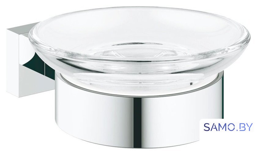 Мыльница Grohe Essentials Cube 40754001 - Изображение №1 — Интернет-магазин samo.by