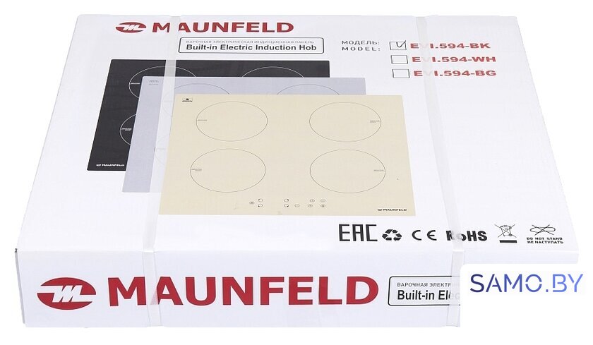 Варочная панель MAUNFELD EVI.594-BK - Изображение №10 — Интернет-магазин samo.by