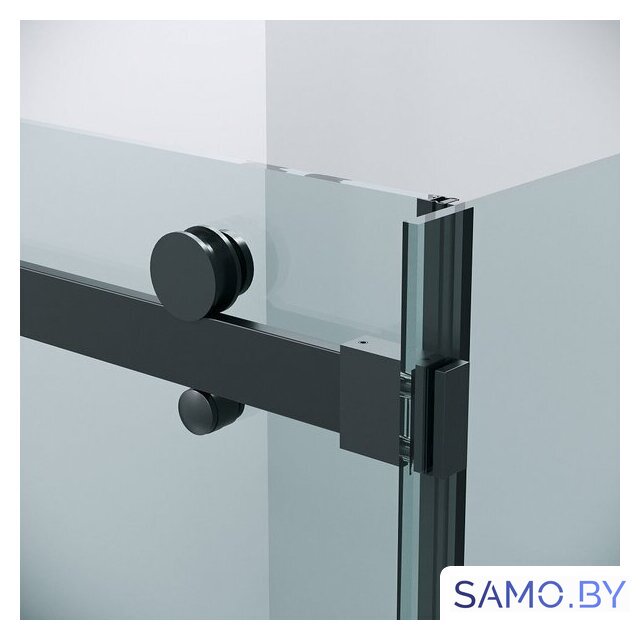 Душевой уголок Grossman Classic 110x90x195 120.K33.04.1190.21.00 (черный матовый/стекло прозрачное) - Изображение №8 — Интернет-магазин samo.by
