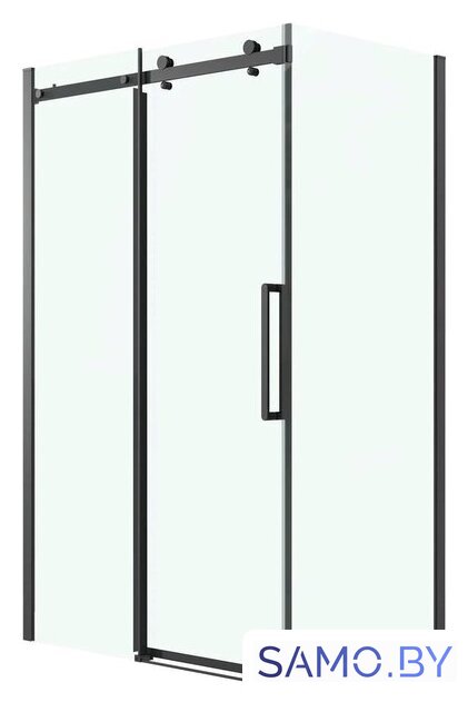 Душевой уголок Grossman Classic 110x90x195 120.K33.04.1190.21.00 (черный матовый/стекло прозрачное) - Изображение №1 — Интернет-магазин samo.by