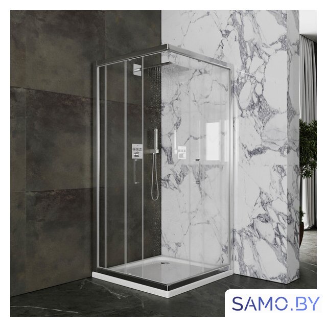 Душевой уголок Roxen Caspia 55060-90 90х90 - Изображение №2 — Интернет-магазин samo.by
