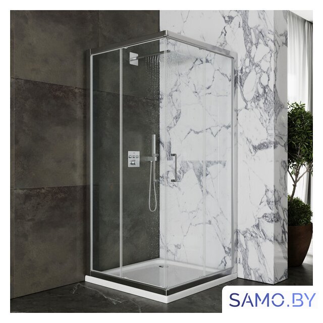Душевой уголок Roxen Caspia 55060-90 90х90 - Изображение №1 — Интернет-магазин samo.by