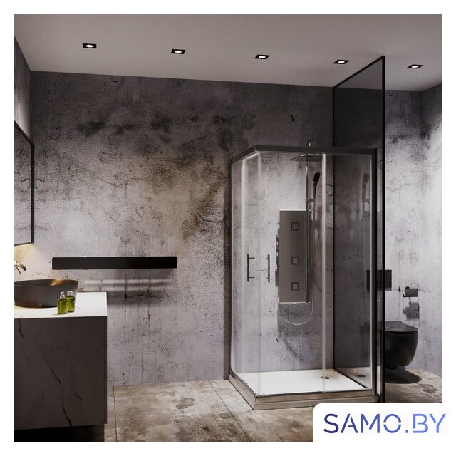 Душевой уголок Roxen Caspia 55060-90 90х90 - Изображение №4 — Интернет-магазин samo.by