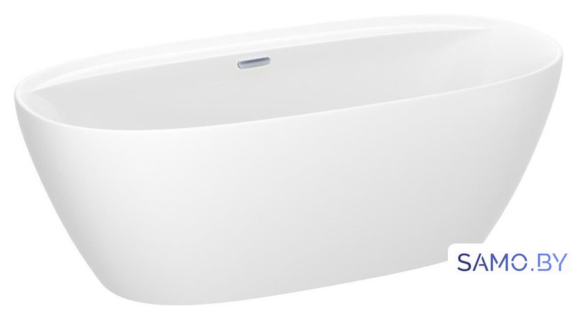 Ванна Wellsee Pro Line 170x80 28750101R (отдельностоящая ванна белый глянец, экран, ножки, сифон-автомат хром) - Изображение №2 — Интернет-магазин samo.by