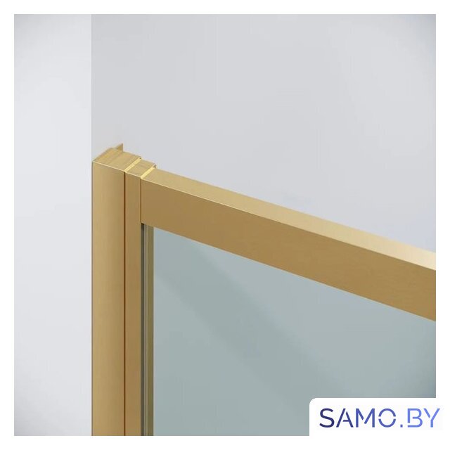 Душевой уголок Grossman Cosmo 100x100x195 120.K33.02.1010.32.00 (золото сатин/стекло прозрачное) - Изображение №5 — Интернет-магазин samo.by