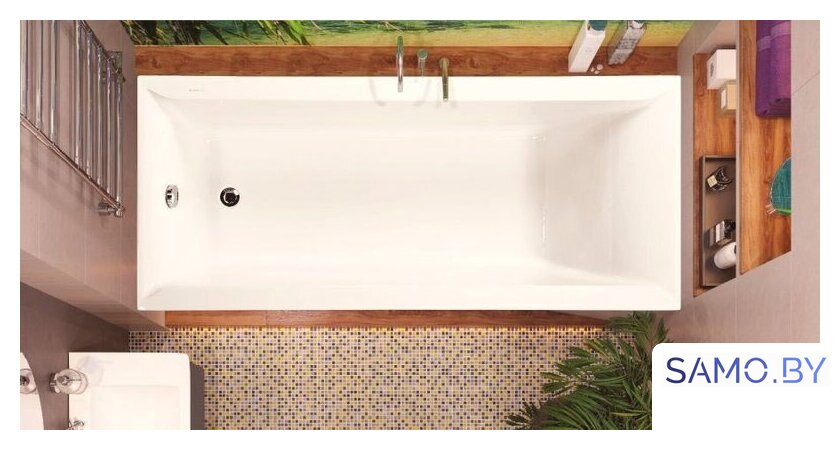 Ванна VagnerPlast Veronela 150x70 - Изображение №3 — Интернет-магазин samo.by