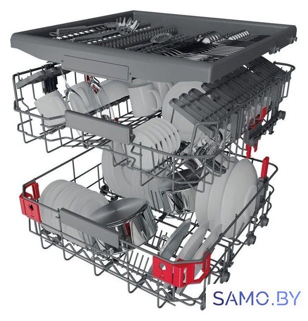Встраиваемая посудомоечная машина Whirlpool WIO 3T226 PFG - Изображение №13 — Интернет-магазин samo.by