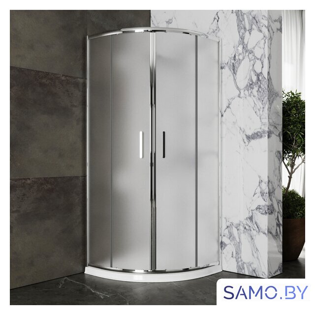 Душевой уголок Roxen Santi 55020-90C 90х90 (матовое стекло) - Изображение №1 — Интернет-магазин samo.by