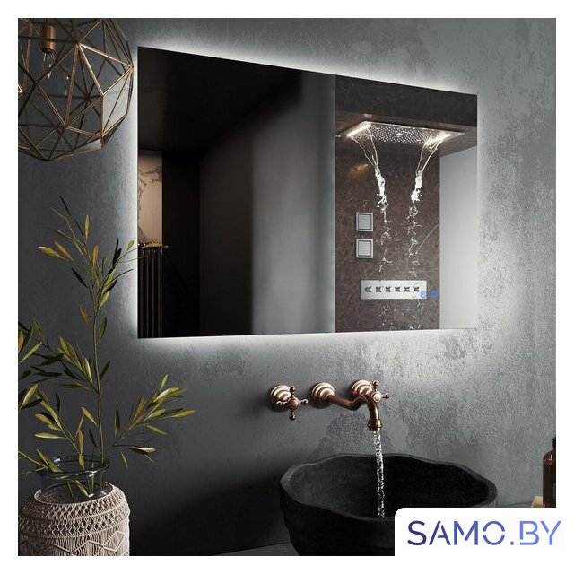  Roxen Зеркало Pure 510175-80AF 80x70 - Изображение №3 — Интернет-магазин samo.by