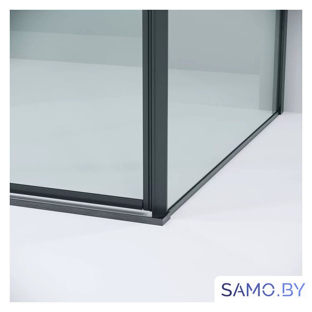 Душевой уголок Grossman Galaxy 140x70x195 120.K33.01.1470.42.00 (графит сатин/прозрачное стекло) - Изображение №13 — Интернет-магазин samo.by