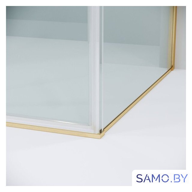 Душевой уголок Grossman Galaxy 140x80x195 120.K33.01.1480.32.00 (золото сатин/стекло прозрачное) - Изображение №5 — Интернет-магазин samo.by