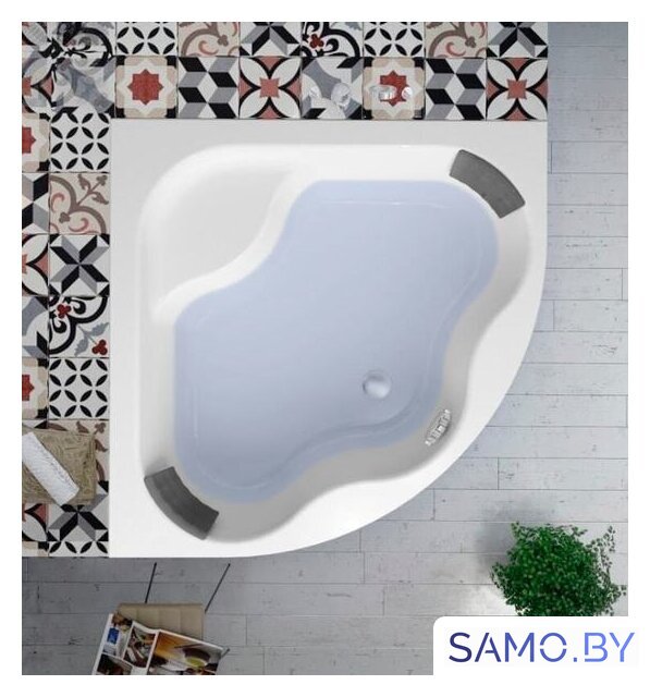 Ванна Lavinia Boho Aveo 140x140 3704014P - Изображение №2 — Интернет-магазин samo.by