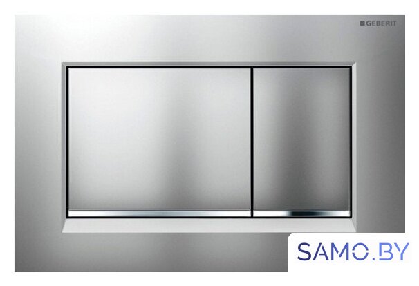 Панель смыва Geberit Sigma 30 115.883.KH.1 (хром глянцевый/матовый) - Изображение №1 — Интернет-магазин samo.by