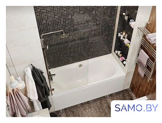 Ванна VagnerPlast Briana 185x90 (с каркасом) - Изображение №7 — Интернет-магазин samo.by