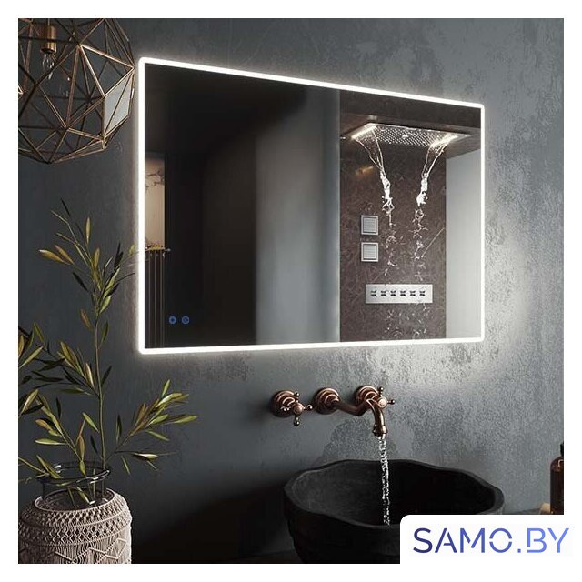  Roxen Зеркало Gotem Long 510165-100AF 100x70 - Изображение №2 — Интернет-магазин samo.by