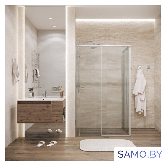 Душевой уголок Grossman Galaxy 140x90x195 120.K33.01.1490.10.02 (хром/стекло шиншилла) - Изображение №7 — Интернет-магазин samo.by