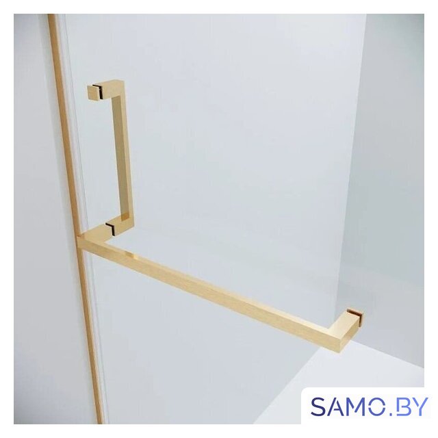 Душевой уголок Grossman Pragma 120x90x195 120.K33.03.1290.32.00 (золото сатин/стекло прозрачное) - Изображение №2 — Интернет-магазин samo.by