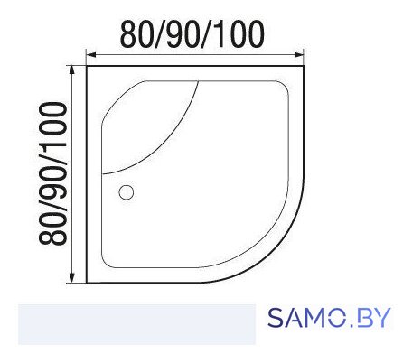 Душевая кабина River Desna 90/44 MT - Изображение №15 — Интернет-магазин samo.by