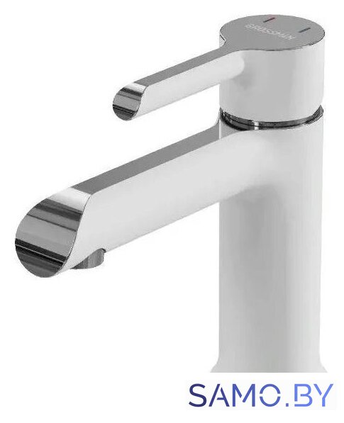Смеситель Grossman Alba 510.K35.06.100/000 (хром/белый) - Изображение №1 — Интернет-магазин samo.by
