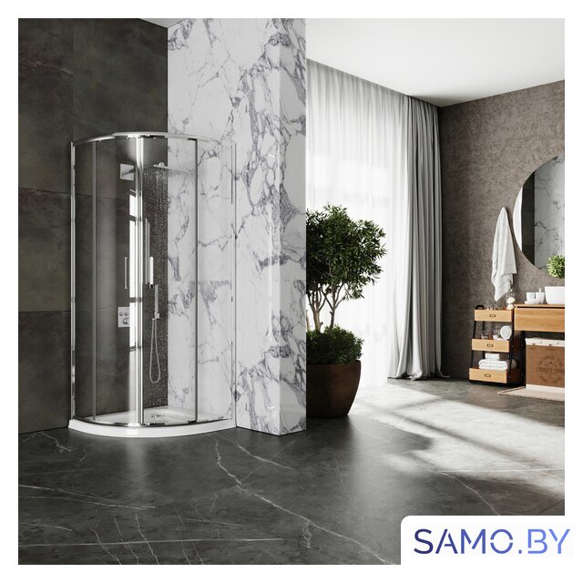 Душевой уголок Roxen Santi 55020-80 80х80 - Изображение №5 — Интернет-магазин samo.by