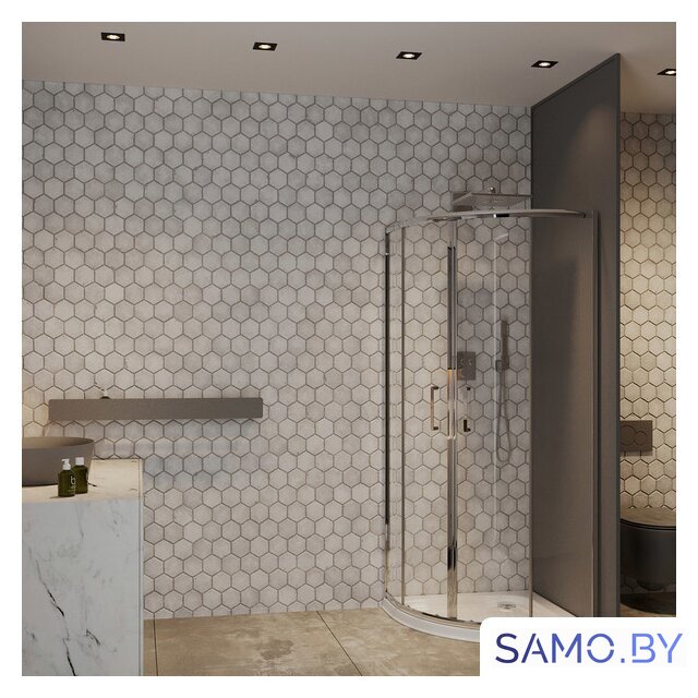 Душевой уголок Roxen Santi 55020-80 80х80 - Изображение №3 — Интернет-магазин samo.by