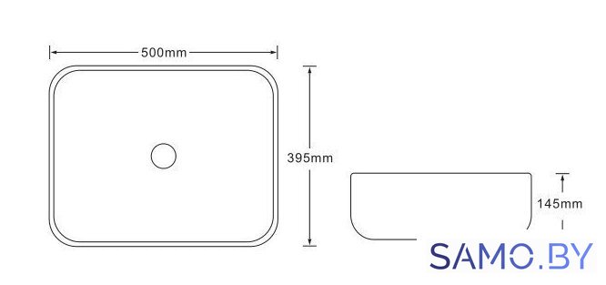 Умывальник SantiLine SL-7029 - Изображение №2 — Интернет-магазин samo.by