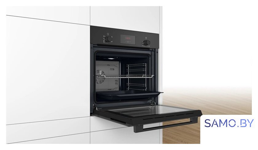 Электрический духовой шкаф Bosch Serie 2 HBF133BA1 - Изображение №3 — Интернет-магазин samo.by