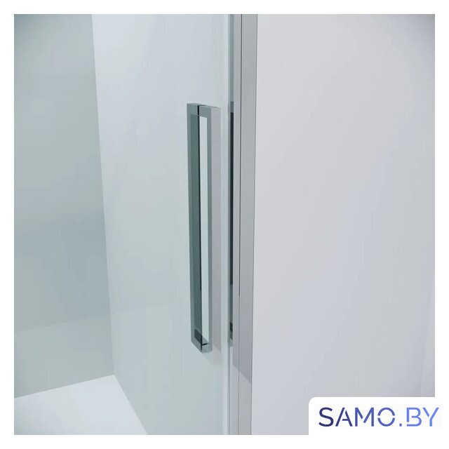 Душевой уголок Grossman Cosmo 100х100х195 120.K33.02.1010.10.00 (хром/прозрачное стекло) - Изображение №2 — Интернет-магазин samo.by