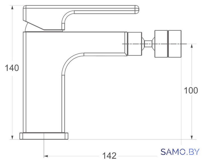 Смеситель Gappo G5017-8 - Изображение №2 — Интернет-магазин samo.by