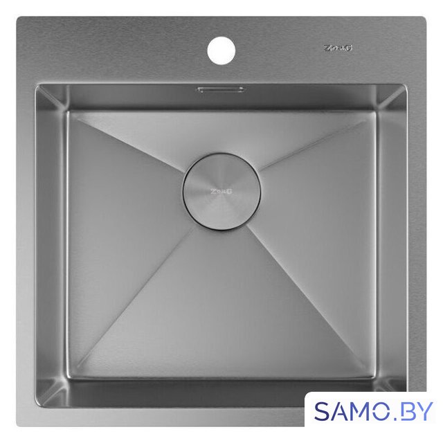 Кухонная мойка ZorG Zerox 51 IF Steel - Изображение №3 — Интернет-магазин samo.by