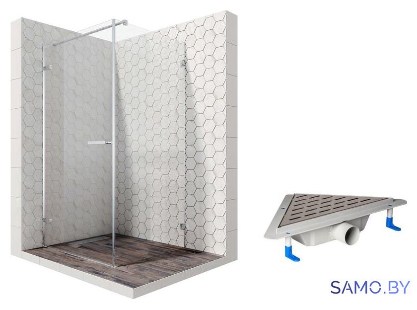 Душевой уголок Ambassador Set 10011102L-ST10 - Изображение №1 — Интернет-магазин samo.by