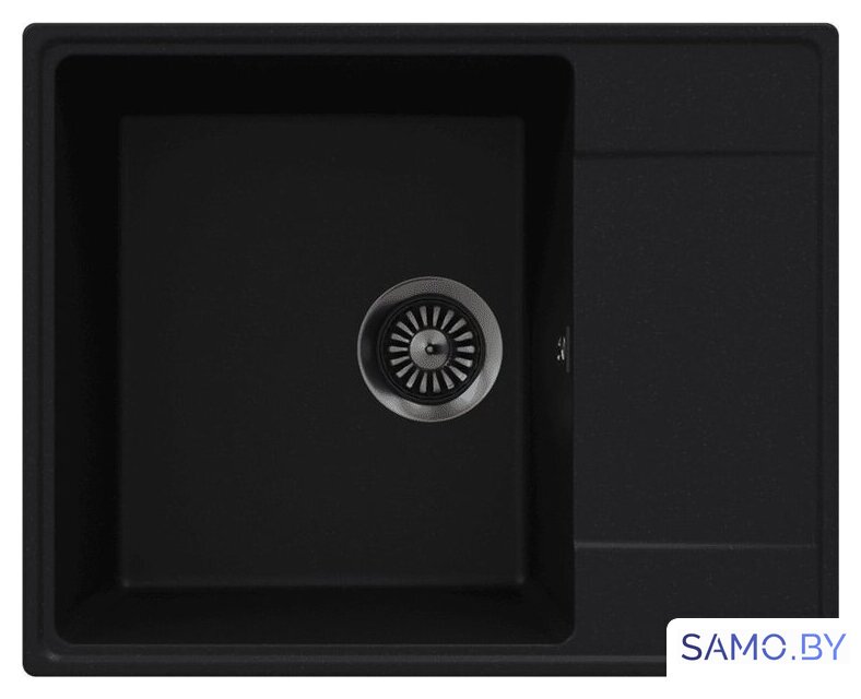 Кухонная мойка MAUNFELD Lacrima 605 MFQS-605B - Изображение №1 — Интернет-магазин samo.by