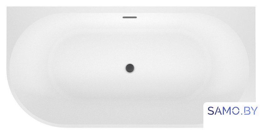 Ванна Wellsee Excellence Pro 140x70 28760903R (пристенная ванна (правая) белый глянец, экран, ножки, сифон-автомат матовый черный) - Изображение №4 — Интернет-магазин samo.by