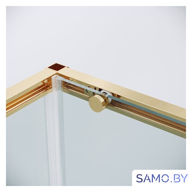 Душевой уголок Grossman Galaxy 140x90x195 120.K33.01.1490.32.00 (золото сатин/стекло прозрачное) - Изображение №3 — Интернет-магазин samo.by