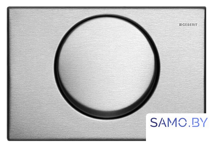 Панель смыва Geberit Delta 10 115.108.00.1 (нержавеющая сталь) - Изображение №1 — Интернет-магазин samo.by