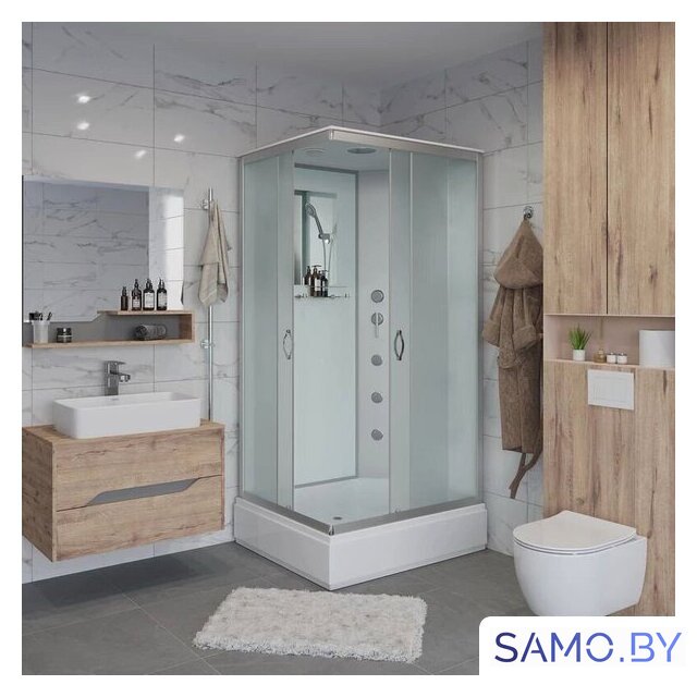 Душевая кабина Niagara NG-33084-14QG 100x80x215 - Изображение №3 — Интернет-магазин samo.by