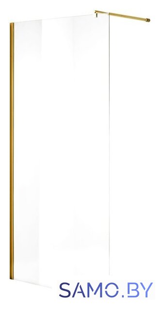 Душевая стенка Niagara NG-643-12 120x195 (золотой) - Изображение №1 — Интернет-магазин samo.by