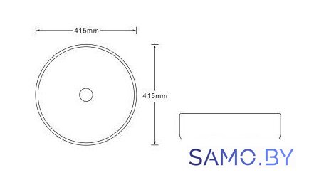 Умывальник SantiLine SL-7026 - Изображение №2 — Интернет-магазин samo.by