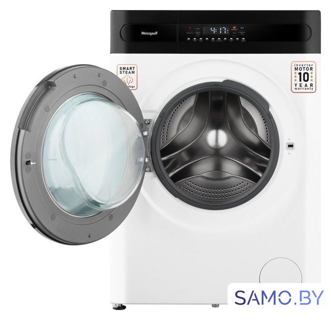 Стирально-сушильная машина Weissgauff WMD 46148 DC Inverter Steam - Изображение №23 — Интернет-магазин samo.by