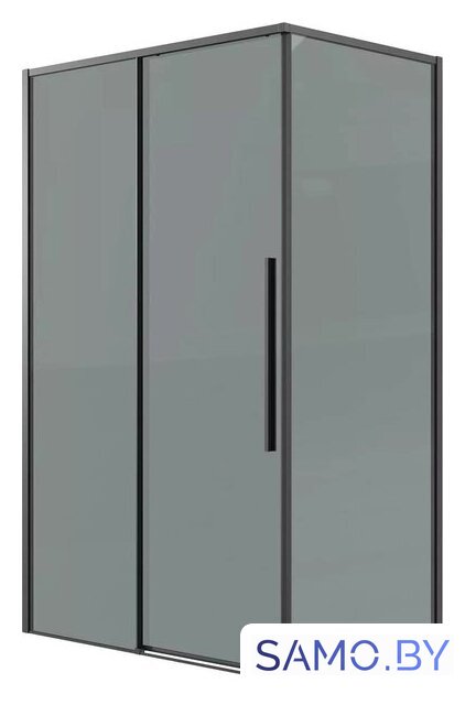 Душевой уголок Grossman Galaxy 140x80x195 120.K33.01.1480.21.10 (черный матовый/тонированное стекло) - Изображение №1 — Интернет-магазин samo.by