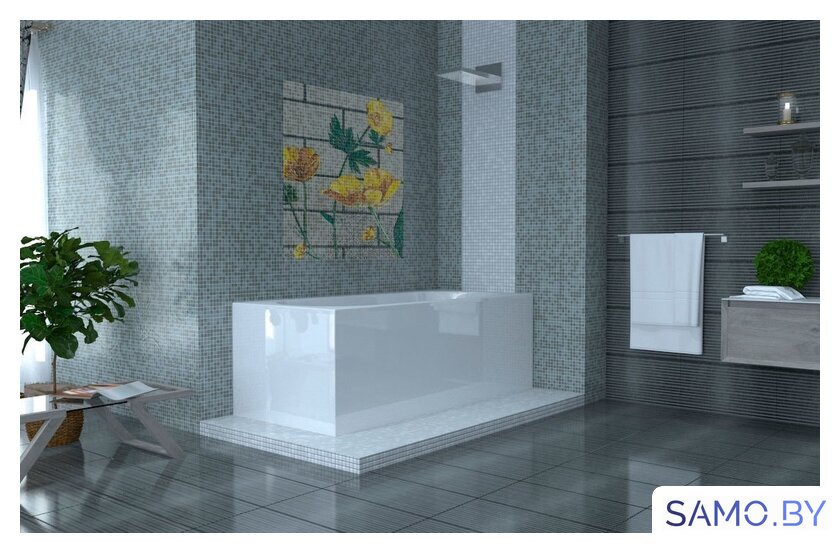 Ванна Lavinia Boho Biore 150x70 35010050 - Изображение №2 — Интернет-магазин samo.by