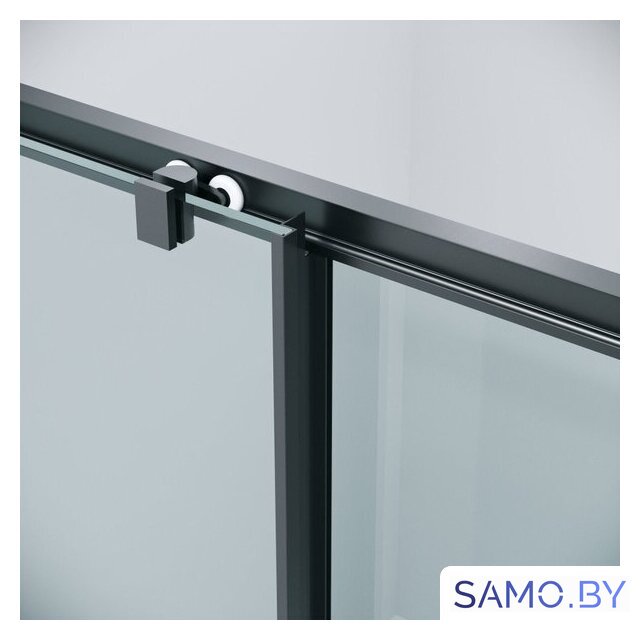 Душевой уголок Grossman Cosmo 140x90x195 120.K33.02.1490.21.00 (черный матовый/стекло прозрачное) - Изображение №4 — Интернет-магазин samo.by
