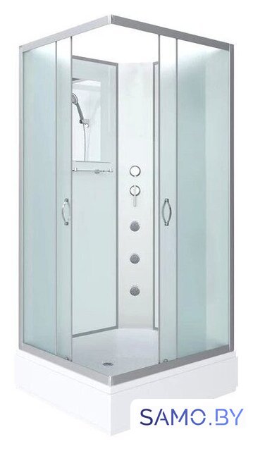 Душевая кабина Niagara NG-33084-14QBKG 100x80x200 - Изображение №2 — Интернет-магазин samo.by